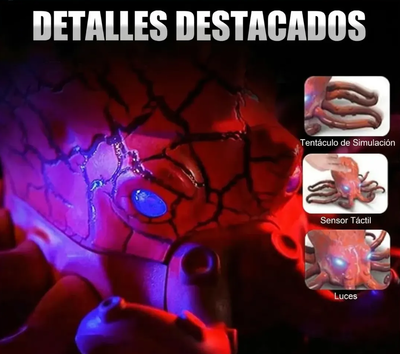 Pulpo Control Remoto Broma Movimiento Luces Inalámbrico