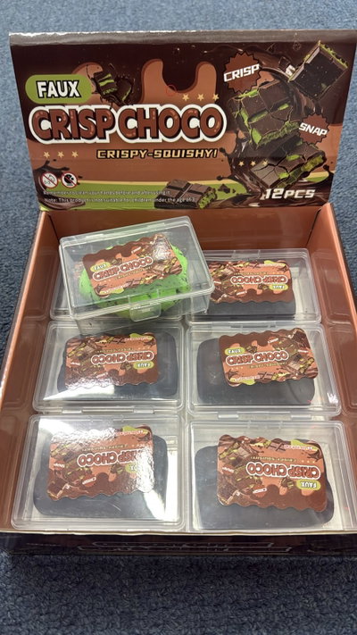 Squishy Chocolate Dubai Crunch Con Cera Antiestres