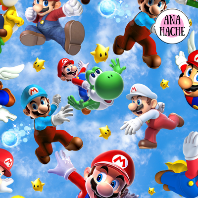 C2074 Cordura Sublimada, Super mario