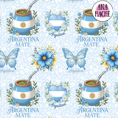  C2070 Cordura Sublimada, mate argentina