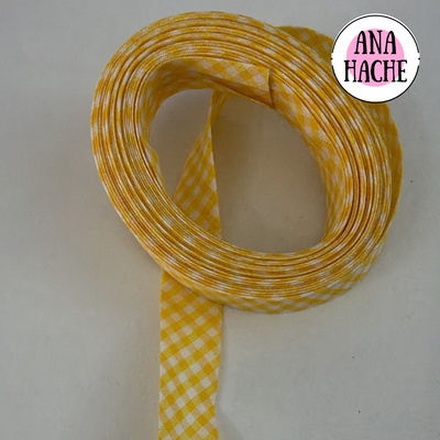 Amarillo cuadrille x 5 metros 