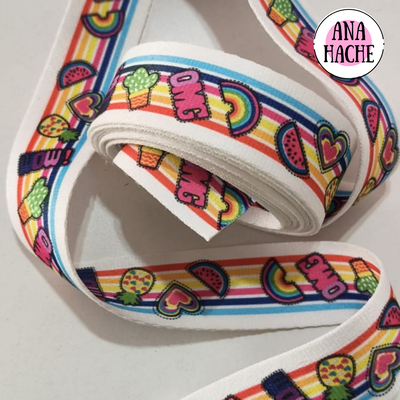 Cinta sublimada pase 40 (4cm)