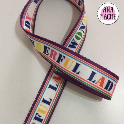 Cinta sublimada pase 40 (4cm)