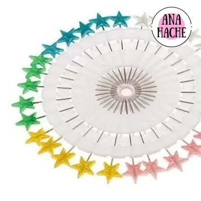 Alfileres estrellas