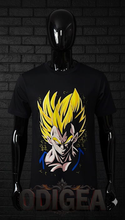 Remera Vegeta Dragon ball 