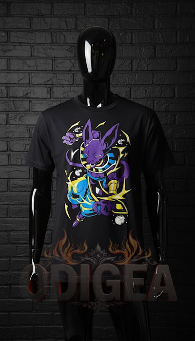 Remera Bills Dragon ball 