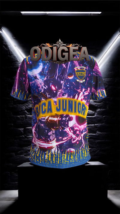 Remera Boca Dragon ball 