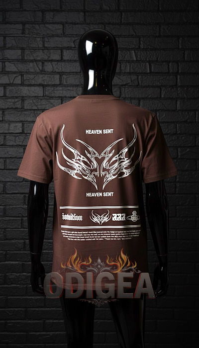 Remera tribal heaven sent