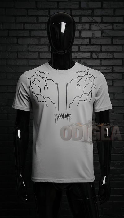 Remera Rayos Pessimist Gris