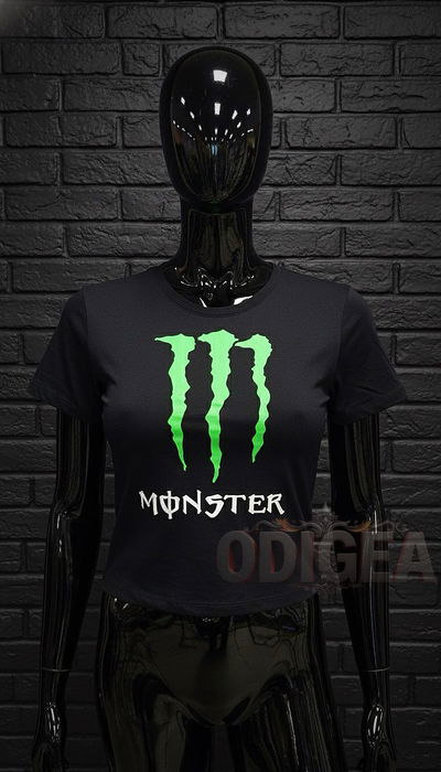 Remera top monster verde