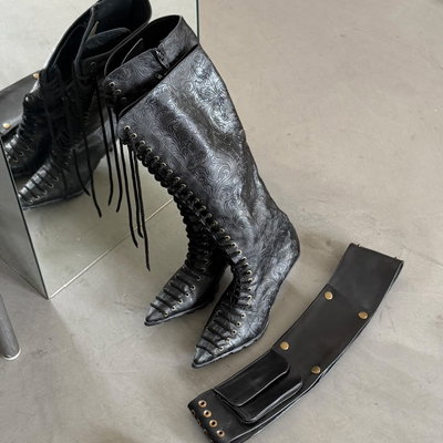 tanya boot ★ noir