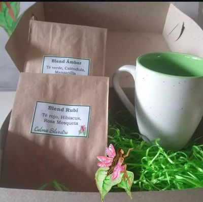 Box Regalo Té con taza cerámica
