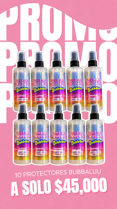 10 protectores Bubbaluu + etiquetas Holo