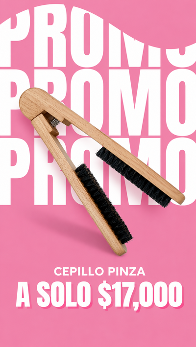 Cepillo pinza térmico 