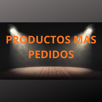LOS MAS PEDIDOS