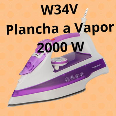 PLANCHA A VAPOR W34V