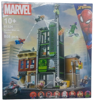 Marvel Torre Obscorp – Spider man – Estructura Coleccionable para armar