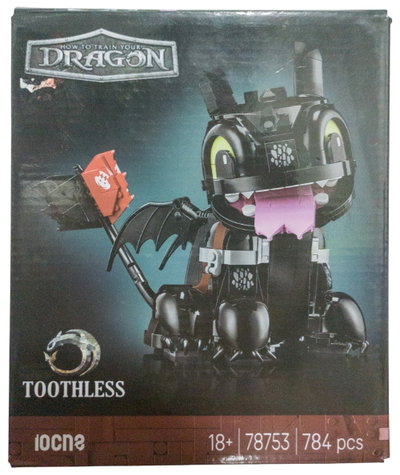 Chimuelo Baby - Como Entrenar a tu Dragon - Figura Coleccionable para armar