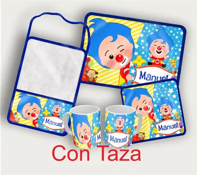 Combo Jardín con taza y plato