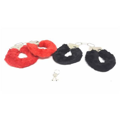 Esposas metal con peluche