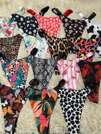 Less en V Lycra x6 (Surtidas)