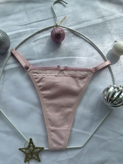 Less Regulable algodón y Puntilla