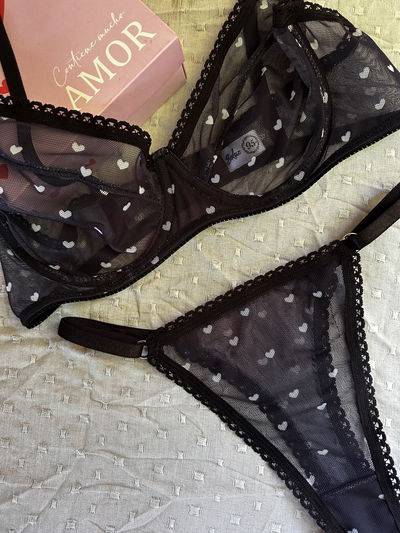 Chiara corazón azul marino -110 al 120-