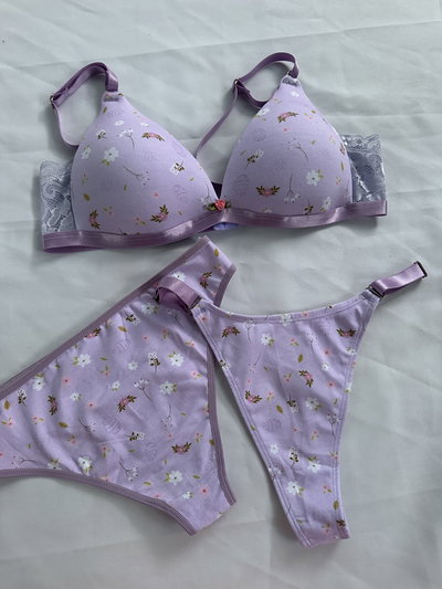 Conjunto Deni Lila (3piezas)-85 al 110- 