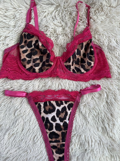 Iris Print Fucsia -110 al 120-