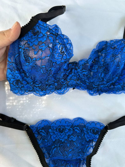 Sophia bi color azul 