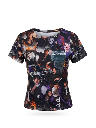 Remera Manga Corta BTS