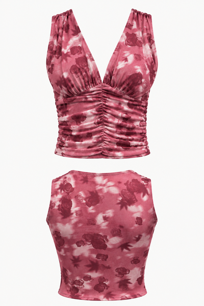 Top V Estampado