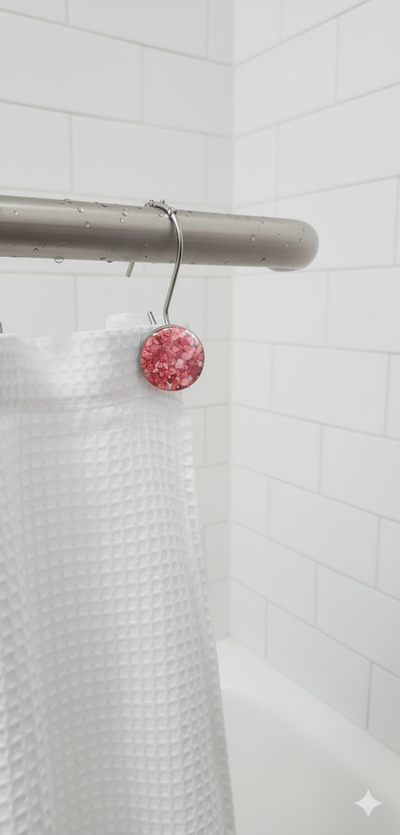 Ganchos de Baño Resina | Circulo Rojo