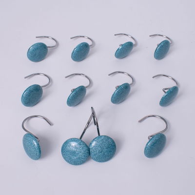 Ganchos de Baño | Botón Petróleo