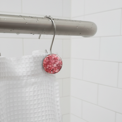 Ganchos de Baño Resina | Circulo Rojo