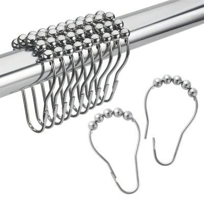Ganchos de Baño | Roller Plateado  