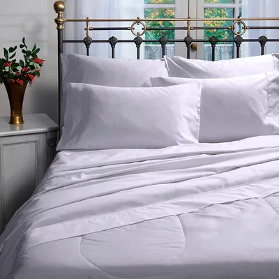 Sabanas 2 1/2p Cannon Colors | Blanco 100% Algodón