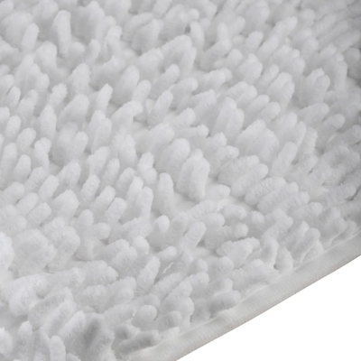 Alfombra de Baño Shaggy Antideslizante | Blanco