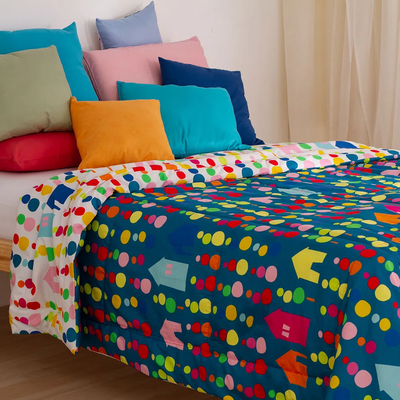 Cover Queen Casa Navy | Agatha Ruiz de la Prada