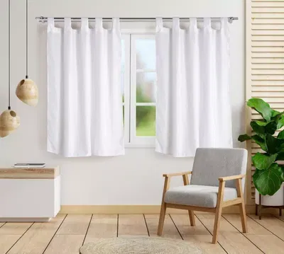 Juego de Cortinas Tropical "Cortas" | Elegí tu color 