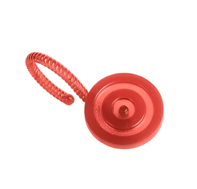 Ganchos de Baño | Plástico Rojo