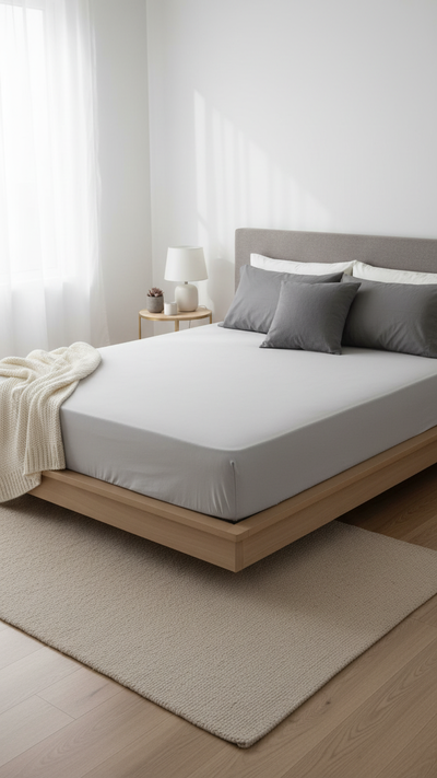 Sábana Ajustable King | 144 Hilos Mixta