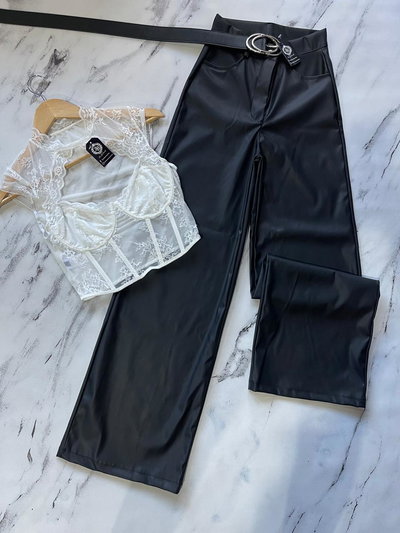 Wide Leg Engomado T:2