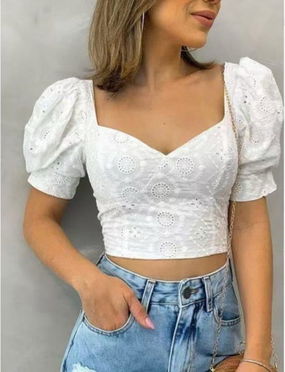 Blusa de Broderie T:1-2-3