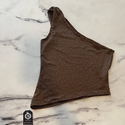 Top con strass T:U 1 a 3 