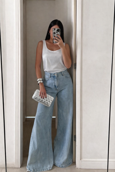 Remera brilló tornasolada T:2/3