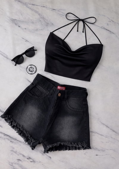 Short Tiro Alto Emy T:36-38-40-42-44-46