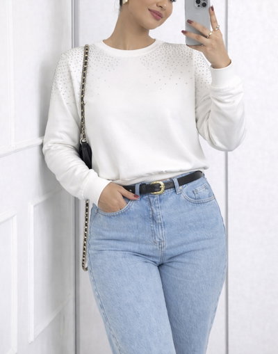 Buzo con strass T : 4 