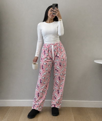 Pantalón peluche T: 2-3 