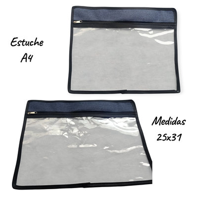Estuche A4 porta documentacion